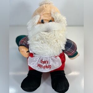 Tb Trading‎ Santas Workshop Bald Santa 13" Plush Stuffed Animal Toy Christmas
